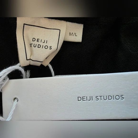 SALE NWT Deiji Studios Black Strapless Dress - Picture 6 of 6